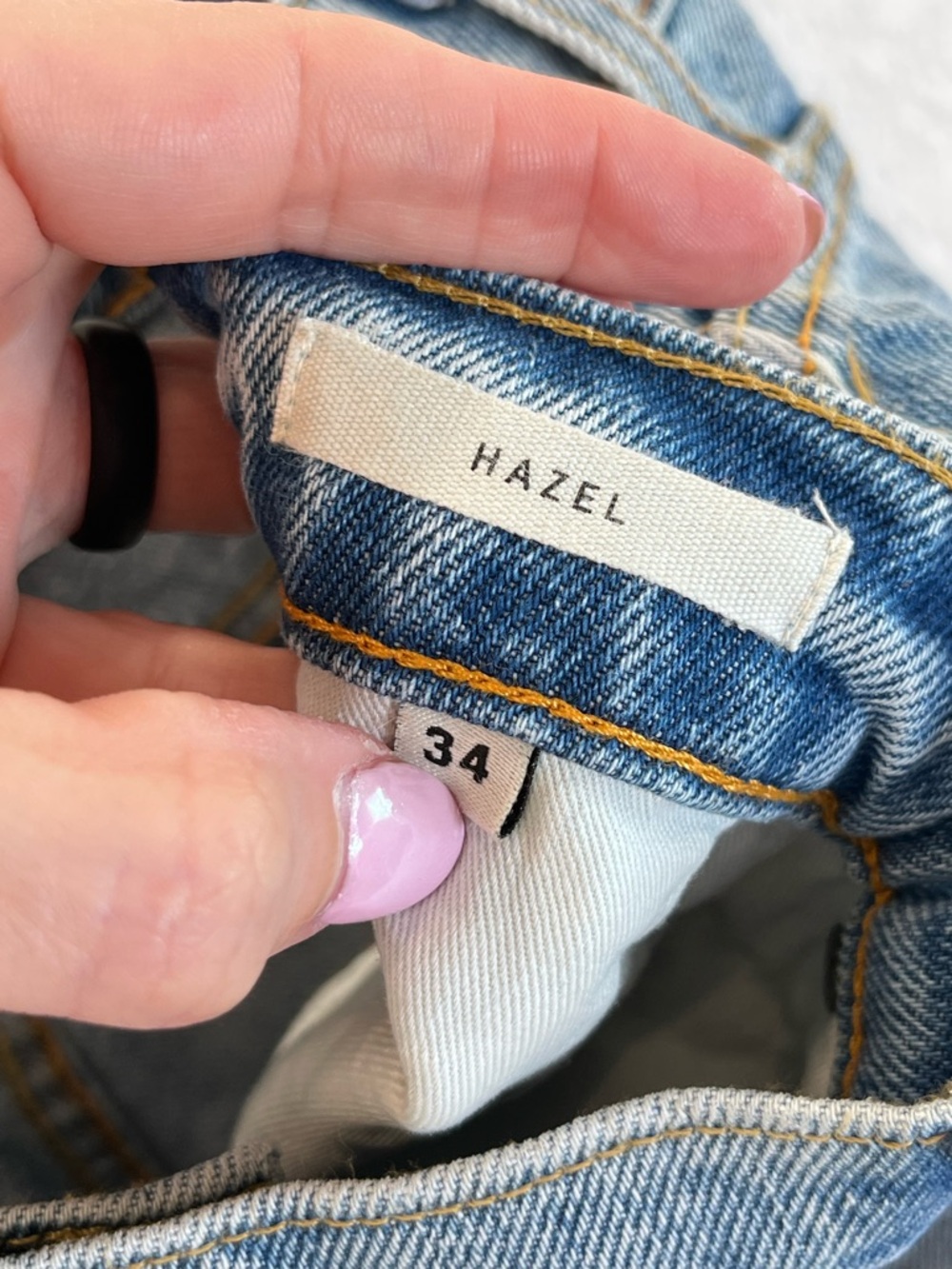 Imogene + Willie Hazel Denim Cutoff Shorts in Light Wash size 34 - Picture 9 of 11
